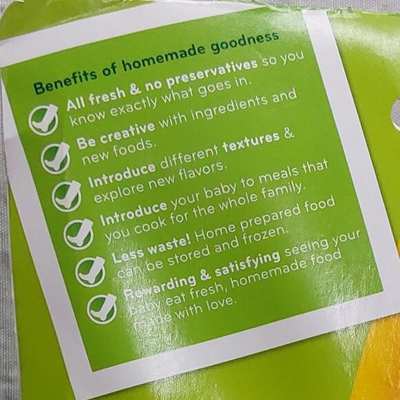 NUBY 'GARDEN FRESH MASH~N~FEED' BOWL & STORAGE - Picture 9 of 16